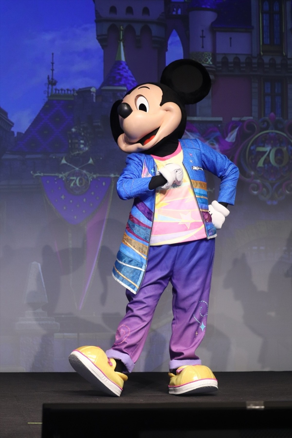 【本イベント以外NG】カリフォルニアディズニーランド・リゾート開園70周年プレス発表会