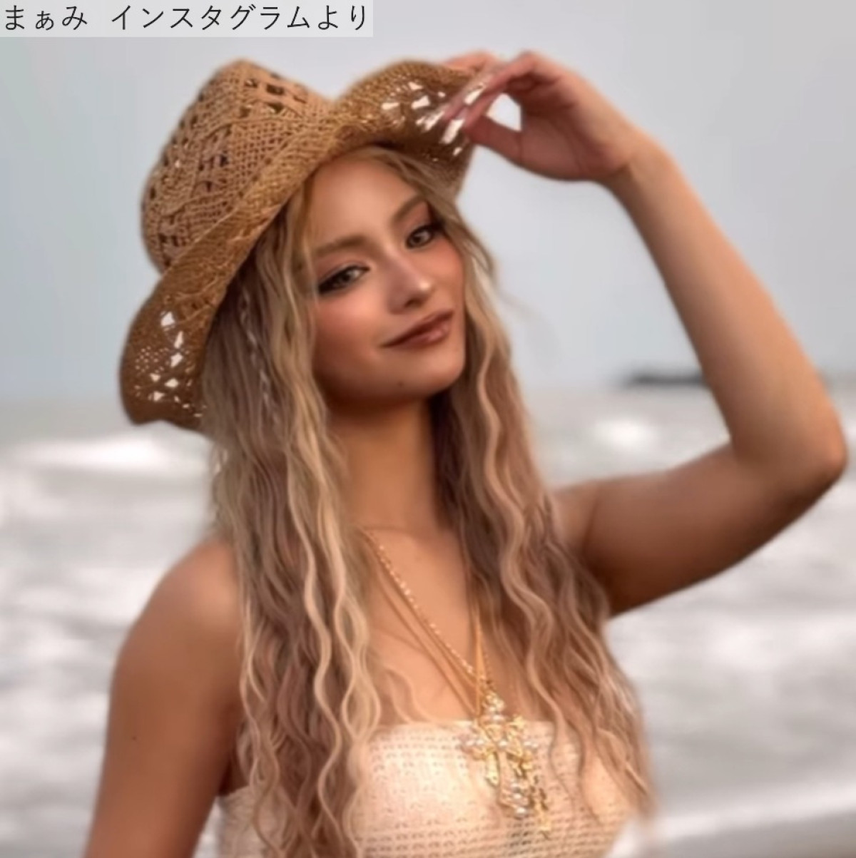 まぁみ、近影　※「まぁみ（小田愛実）」インスタグラム