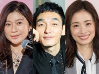 （左から）篠原涼子、草なぎ剛、上戸彩