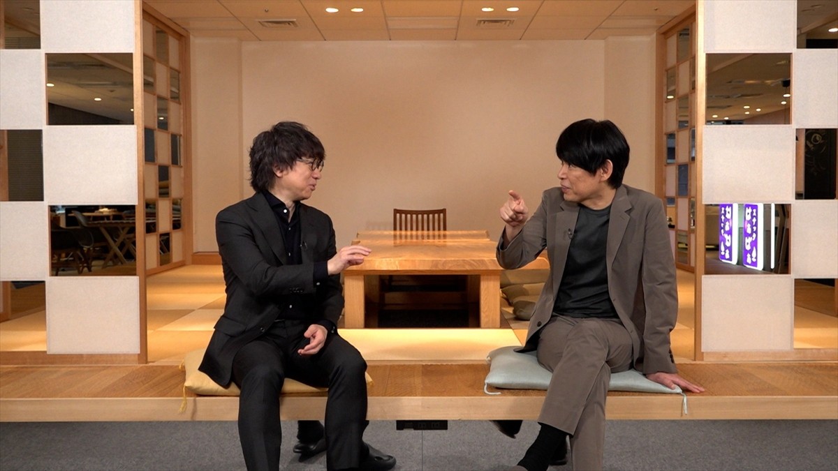 坂元裕二＆新海誠、アニメと実写の垣根を超えた創作論飛び交う　『スイッチインタビュー』今夜放送