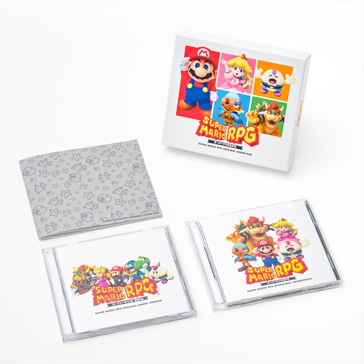 スクエニ『スーパーマリオRPG』、サウンドトラック関連の3商品が本日発売