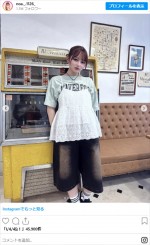 希空、モデル撮影のオフショット　※「希空」インスタグラム