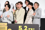 WEST.、映画『裏社員。-スパイやらせてもろてます-』完成披露試写会に登場
