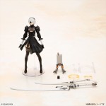 「NieR:Automata　プラスチックモデルキット　2B（ヨルハ二号B型）」見本ショット