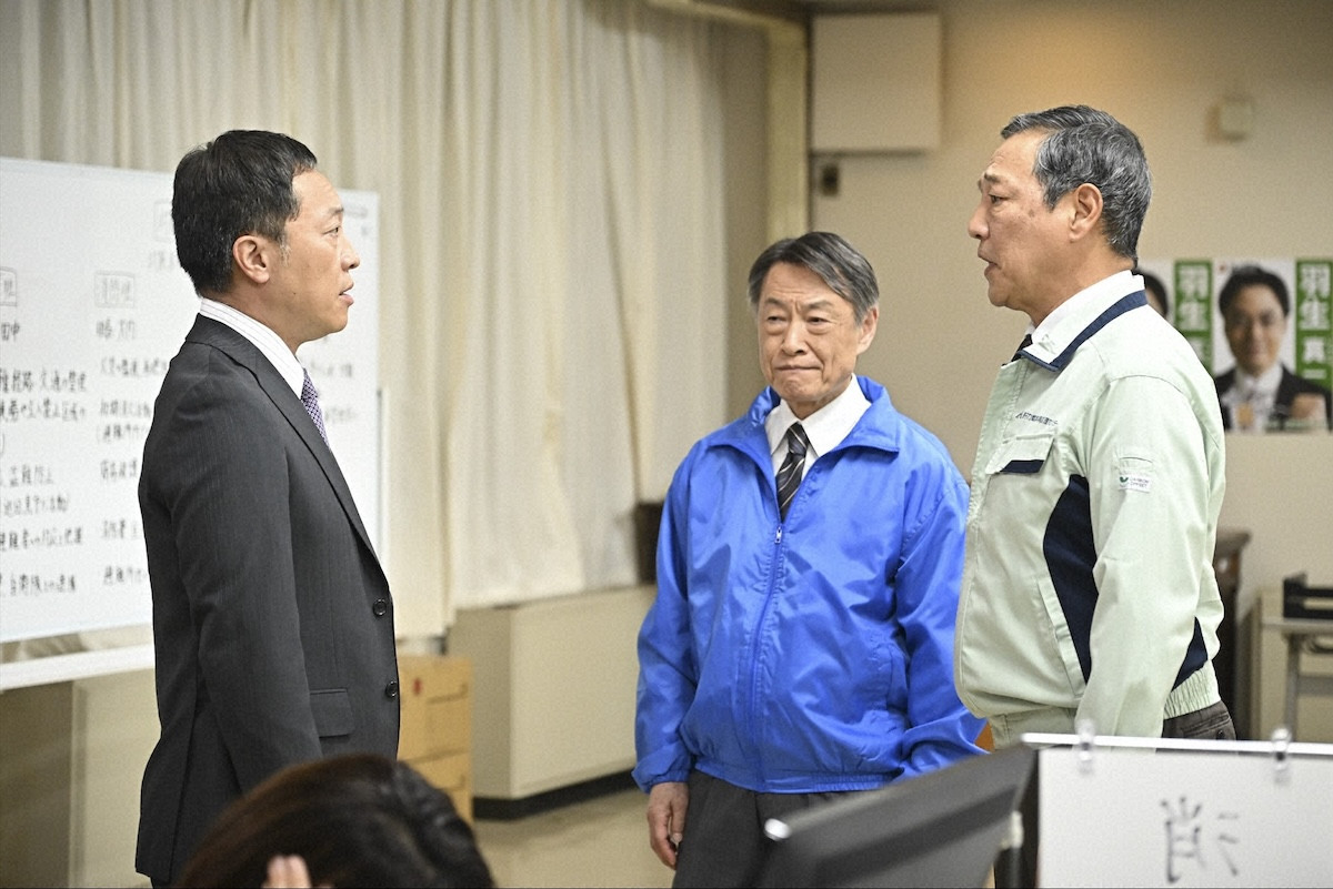 『キャスター』第8話　“進藤”阿部寛、大規模な山火事が発生した原子力関連施設が集中する村で取材を敢行