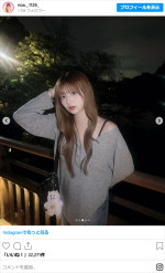 希空、近影　※「希空」インスタグラム