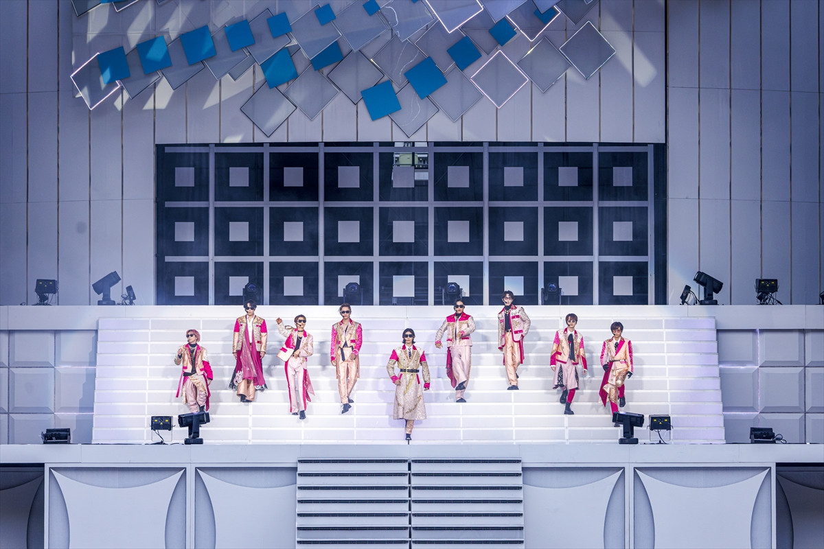 「Snow Man 1st Stadium Live Snow World」の様子