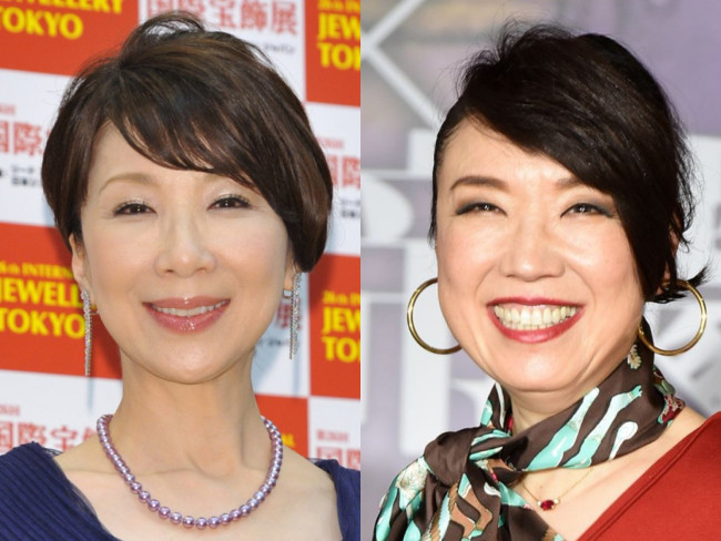 (左から)伊藤蘭、松任谷由実