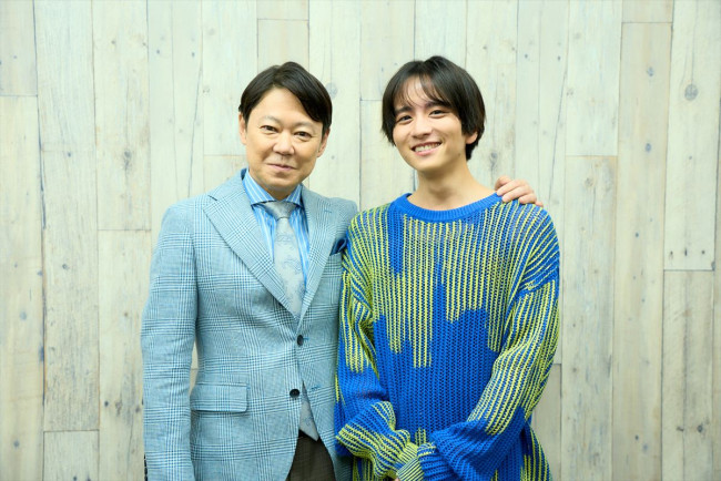 ドラマ『しあわせな結婚』に出演する(左から)阿部サダヲ、板垣李光人