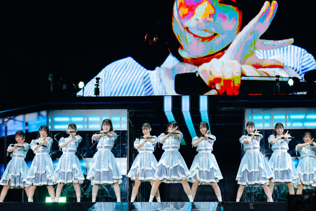 日向坂46五期生「おもてなし会」　特技披露から人気曲ライブ、お見送りまで多彩なステージ