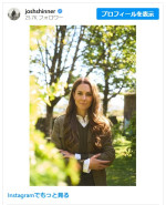 【写真】キャサリン妃、凛々しい表情が美しい新ポートレート公開