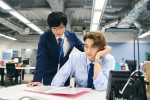 ドラマ『40までにしたい10のこと』十条雀役の風間俊介＆田中慶司役の庄司浩平
