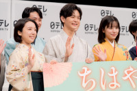 ドラマ『ちはやふる－めぐり－』制作発表会見の様子