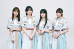 （左から）櫻坂46・井上梨名、的野美青、石森璃花、武元唯衣