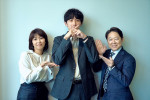 ドラマ『しあわせな結婚』に出演する（左から）松たか子、杉野遥亮、阿部サダヲ