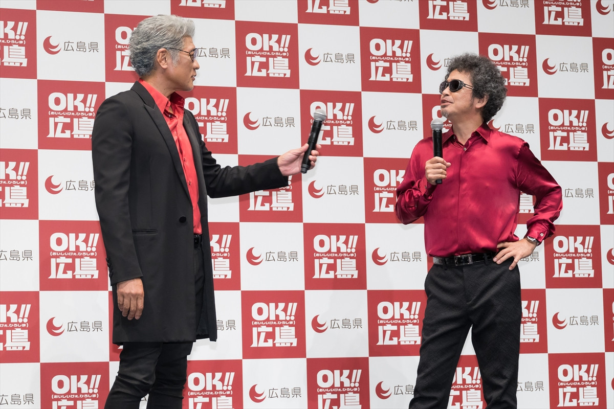 奥田民生＆吉川晃司、ユニット活動の目標は「無事、喧嘩もなく終わらせたい」