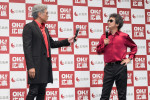 奥田民生＆吉川晃司、広島県新大型プロジェクト「OK!!広島」記者発表会に登場