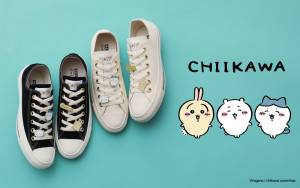 『ちいかわ』×「コンバース」コラボ第2弾登場！　いつもと“ちょっと違う”ちいかわたちをプリント