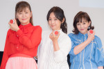 「スケバン刑事フェスティバル in さよなら 丸の内TOEI」に登壇した（左から）南野陽子、斉藤由貴、浅香唯