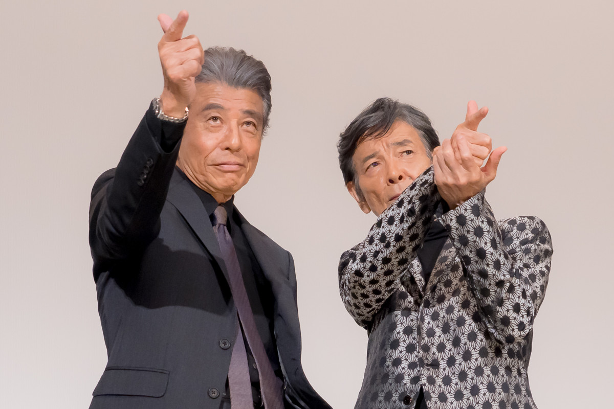 舘ひろし＆柴田恭兵がコンビで登場「『あぶない刑事』は永久に不滅です」