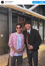 平野紫耀、『トッケビ』出演の人気韓国俳優と2ショット披露！　「豪華すぎる」「胸熱」などファン歓喜