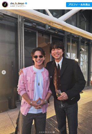 平野紫耀、『トッケビ』出演の人気韓国俳優と2ショット披露！　「豪華すぎる」「胸熱」などファン歓喜