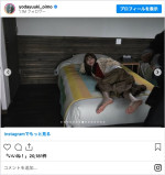 与田祐希が公開したグラビアオフショット　※「与田祐希」インスタグラム