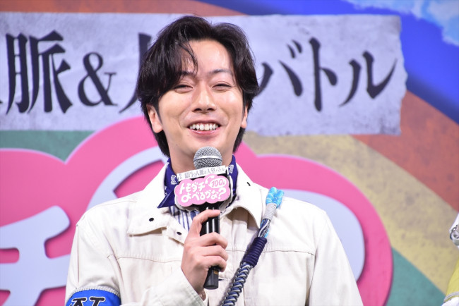 河合郁人、『賞金1億円の人脈&人望バトル トモダチ100人よべるかな?』配信記念イベントに登場