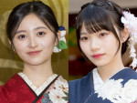 （左から）乃木坂46・井上和、岡本姫奈