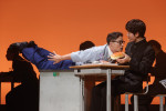 ライブアクト「おいしい給食 ロスト・オブ・アゲパン」ゲネプロの様子