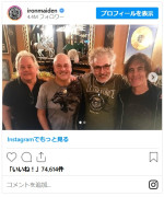 アイアン・メイデンのオリジナル・ボーカリスト、ポール・マリオ・デイが69歳で死去※「Iron Maiden」インスタグラム