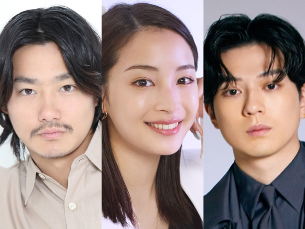 (左から)野村周平、広瀬すず、新田真剣佑