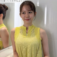 川口葵、ソロショット　※「川口葵」インスタグラム