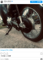 中野英雄の愛車　※「中野英雄」インスタグラム