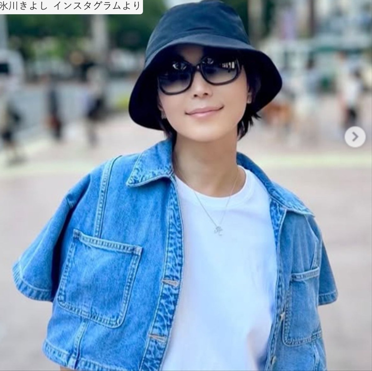 氷川きよし、近影　※「氷川きよし」インスタグラム
