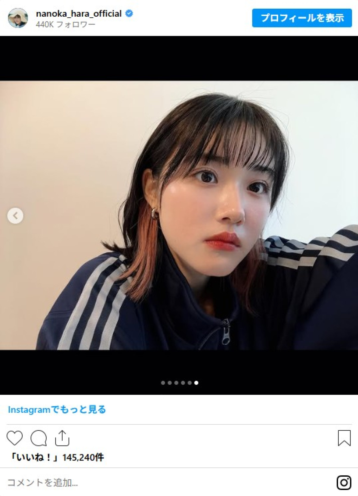 大活躍の原菜乃華が22歳！　背中ざっくり衣装からアイドル衣装まで　インスタで1年振り返り