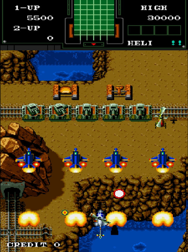 『アーケードアーカイブス 航空騎兵物語』スクリーンショット