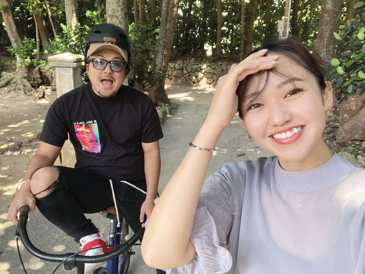 沖縄ミスコン界3冠の美人妻を射止めたのは離島生まれのミーハーボーイ！　今週の『新婚さん』