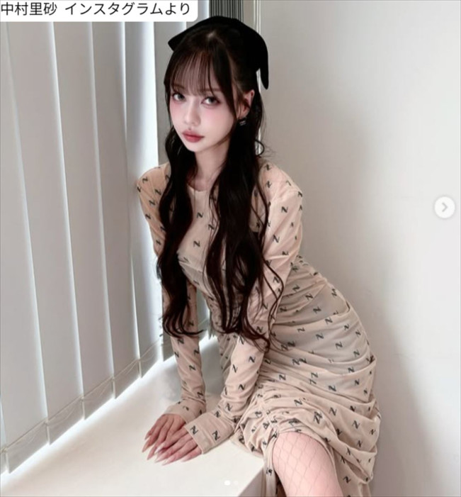 中村里砂、近影 ※「中村里砂」インスタグラム