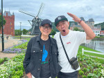 『豊さんと憲武ちゃん！旅する相棒』に出演する（左から）水谷豊、木梨憲武