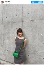 TBS・浦野芽良アナ、かわいらしい休日コーデ　※「浦野芽良」インスタグラム
