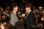 映画『（LOVE SONG）』ジャパンプレミアより（左から）向井康二、森崎ウィン