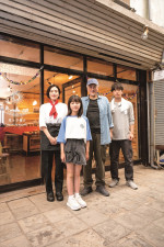 映画『オオムタアツシの青春』メイキング写真