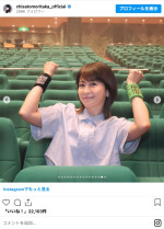 森高千里、京都でのコンサートオフショットを披露　※「森高千里」インスタグラム
