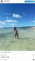 板野友美、近影　※「板野友美」インスタグラム