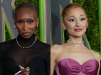 （左から）シンシア・エリヴォ、アリアナ・グランデ