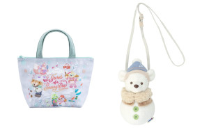 TDS“ダッフィー＆フレンズ”の新スーベニア＆グッズが登場へ！　雪だるまバッグなど冬らしいデザイン