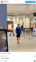 高“二”早苗氏が関西の商店街に現る!?　※「金原早苗」インスタグラム