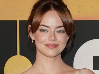 エマ・ストーン、ルイ・ヴィトンのドレスで輝く美しさを披露