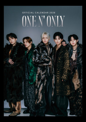 「ONE N’ ONLY OFFICIAL CALENDAR 2026」表紙カット(表)KING ver.